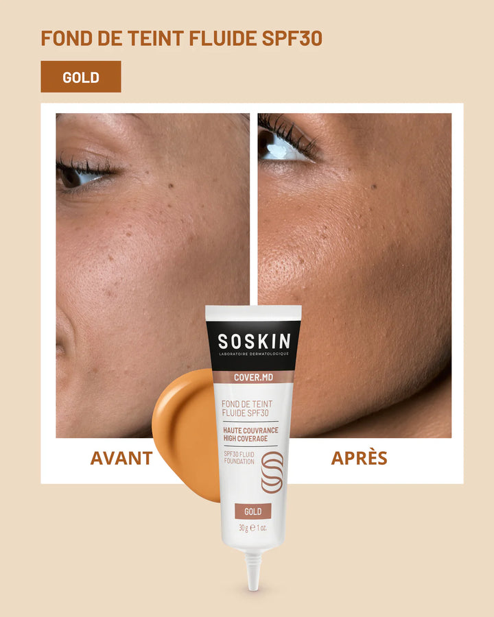 SPF30 fluid foundation