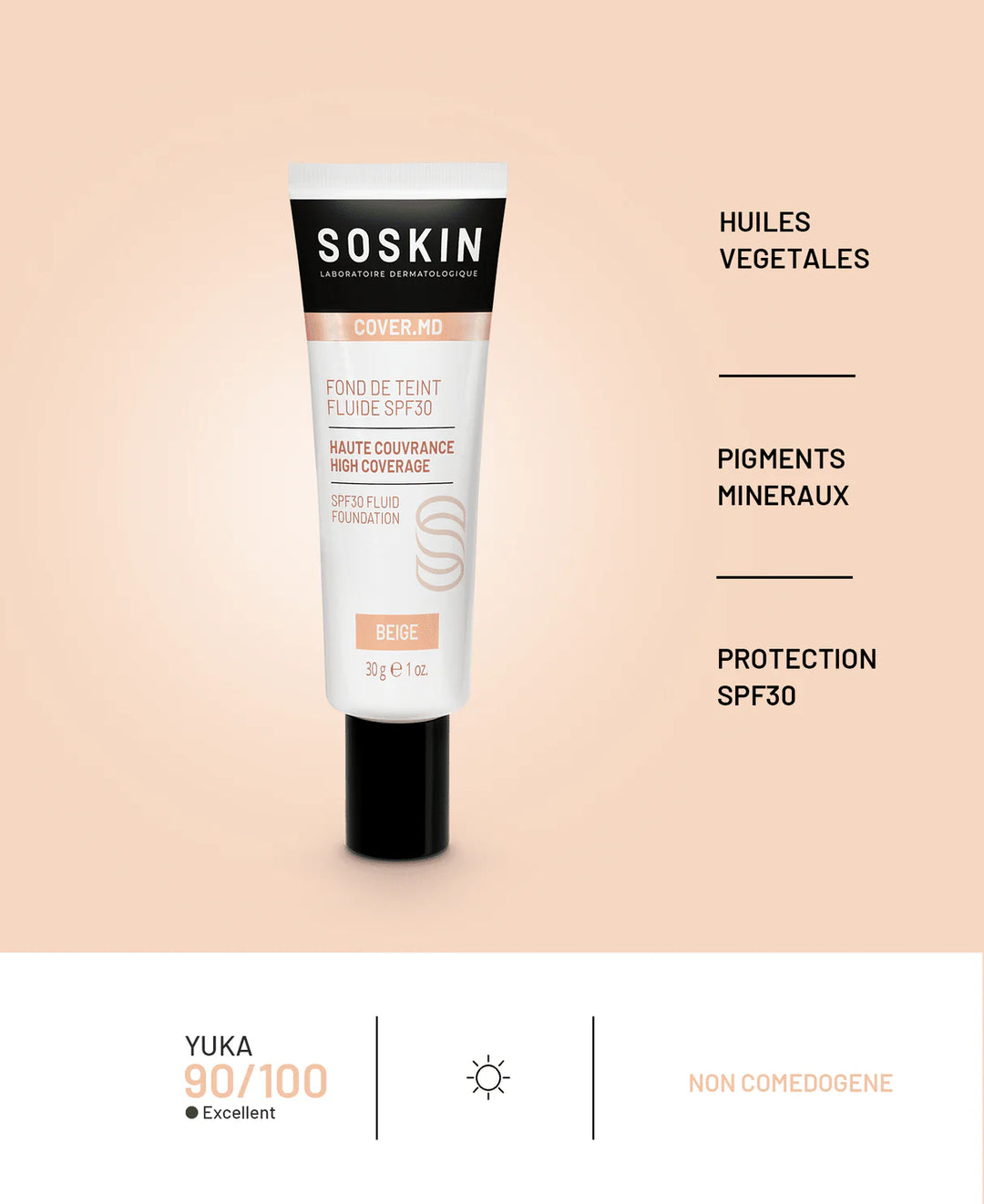 SPF30 fluid foundation